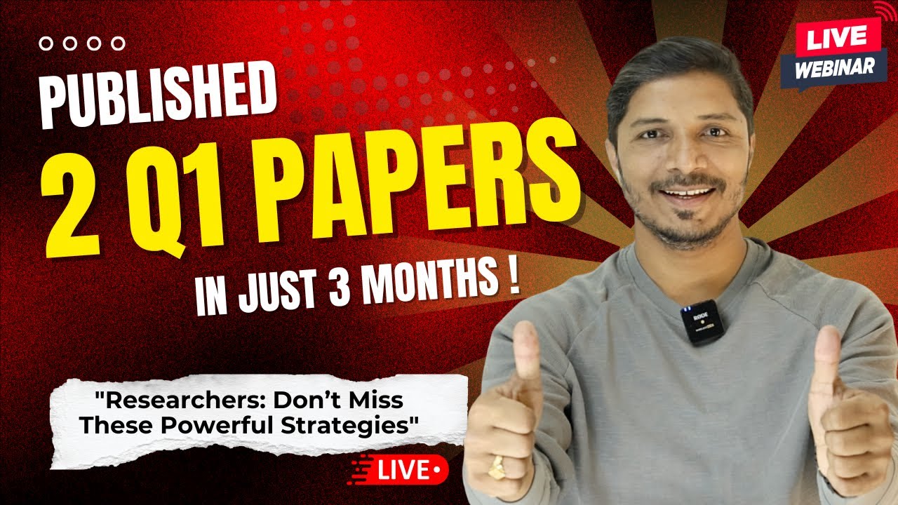 Master Research Paper Writing & Publication in 2 Days | Live Certified Training | Smart use of AI