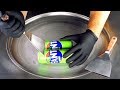 ASMR Fanta Exotic Ice Cream Rolls Oddly Satisfying Fanta Tapping Scratching Tingle Fast ASMR