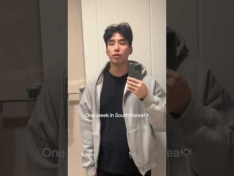 One week in South Korea🇰🇷…