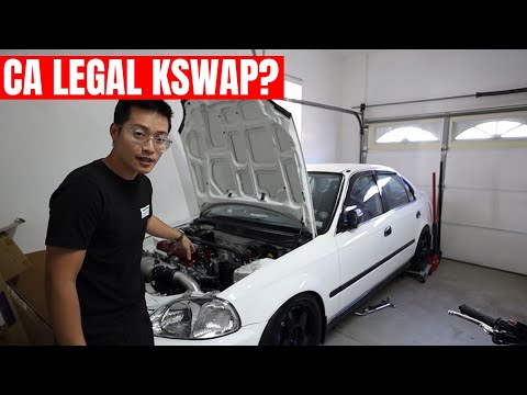 How to get your K series swapped car Bar'd in Cali...