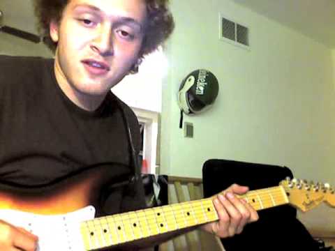 John Mayer - Lesson - Who did you think I was - Blues Lick