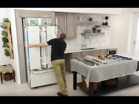 Built in refrigerator Installation Guide Full Video