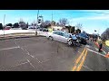 Drunk Driver Brutally Crashes Head-On into Police Car