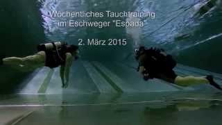 preview picture of video 'Tauchtraining Espada - Schnuppertauchen - 2. März 2015'