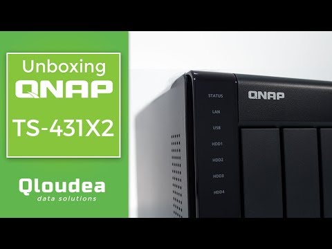 Unboxing QNAP TS-431X2 - Servidor NAs de hasta 40TB con red 10Gbit LAN