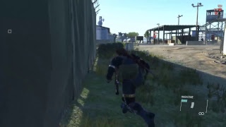 メタルギアソリッドV GZをプレイ中