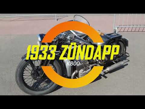 1933 Zündapp K800 🚀 Art-Deco Rocket That Rewrote Motorcycles