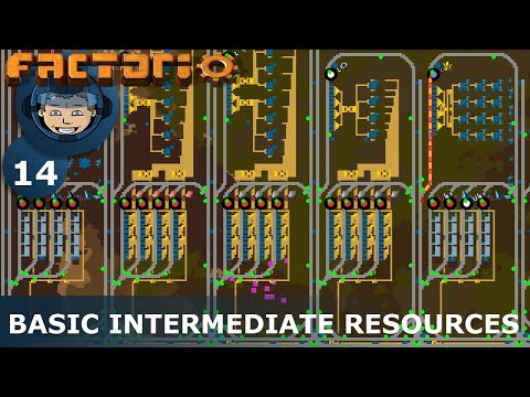 BASIC INTERMEDIATE RESOURCES - Factorio: Ep. #14 - Guide & Let's Play