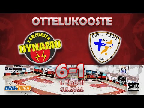 KaDy - GFT 1. Finaali 8.5.2022 OTTELUKOOSTE