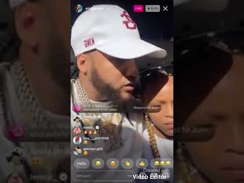 el alfa grabando con la TUKITI guao😍😍