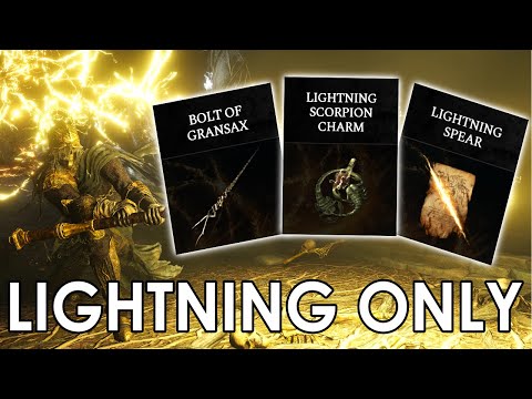 Breaking Elden Ring with LIGHTNING Only