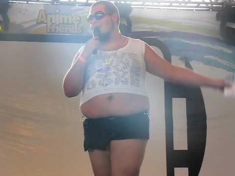 Anime Friends 2010 - Kuroda Pagando Aposta