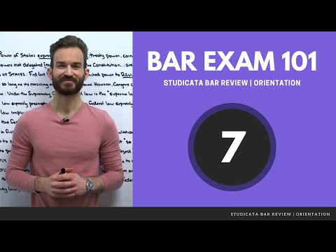 How to Prepare for the MPT (Multistate Performance Test) — Studicata Bar Review: Orientation (7/7)