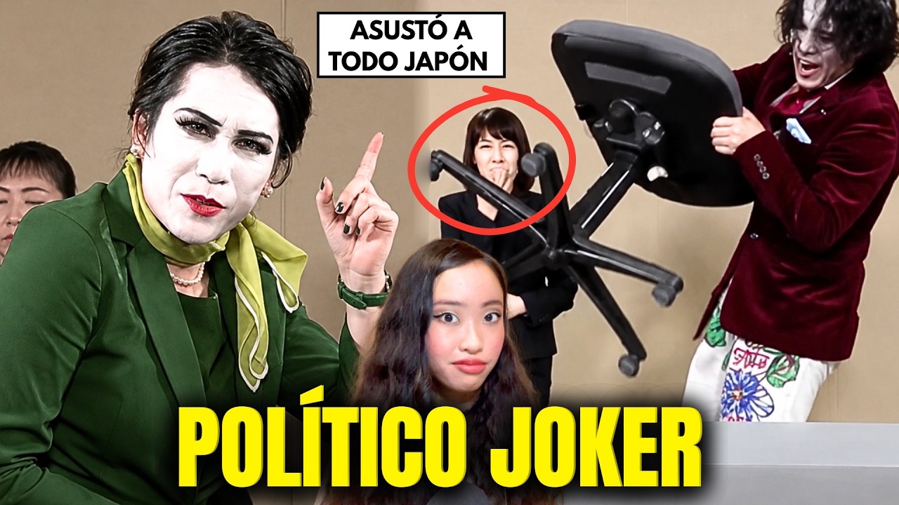 Se disfrazaba del JOKER... y terminó siendo el político más polémico de Japón