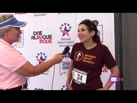 National Senior Games Post Race Interviews: Women's Running, Race Walk & Power Walk