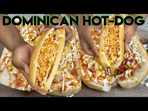 Dominican hot dog | How to make Dominican hot Dog | como hacer hoy dog dominicano | perros caliente