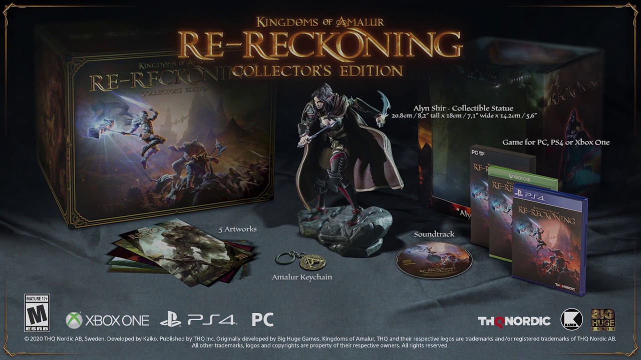 Kingdoms of Amalur: Re-Reckoning - Collector's Edition Trailer - YouTube