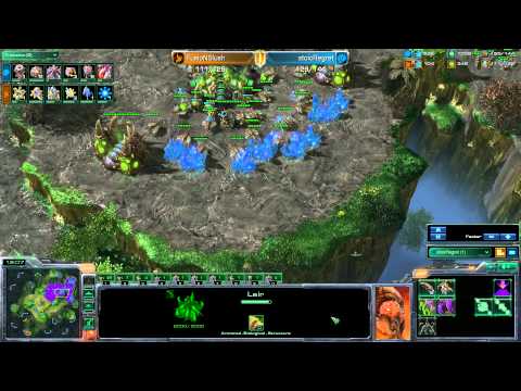 E4G1 - ZvP - David vs FusioNSlush - How to base race properly