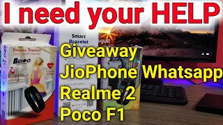 JioPhone Whatsapp, Giveaway,My Life,Realme 2,POCO F1, MIUI 10 stable update, Honor Play