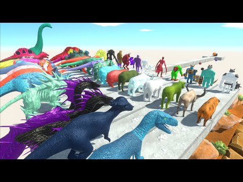 All Units Jump into Blade Worm #9 – Animal Revolt Battle Simulator