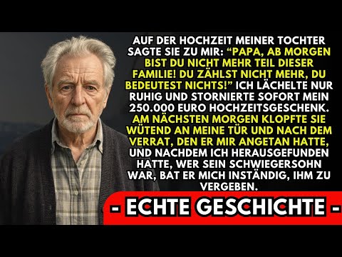 Auf der Hochzeit meiner Tochter sagte: „Wir sind keine Familie mehr!“ Ich stornierte mein Geschenk.