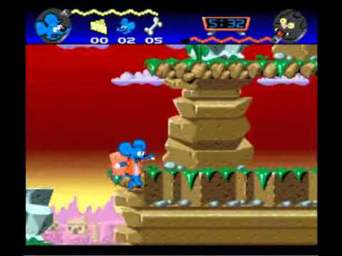 The Itchy & Scratchy Game Super Nintendo