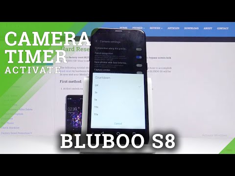 How to Use Camera Timer in BLUBOO S8 – Set Up Camera Timer in Android