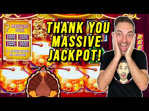 🦃 THANKFUL for MASSIVE Dancing Drums JACKPOT at Palms & Yaamava' Casinos!