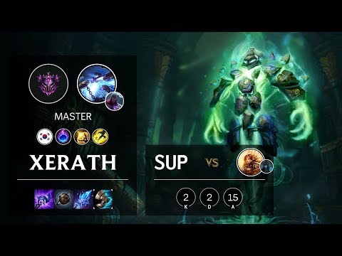 Xerath Support vs Leona - KR Master Patch 10.11