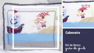 Kit Berço Piratinha | Ref: 62692
