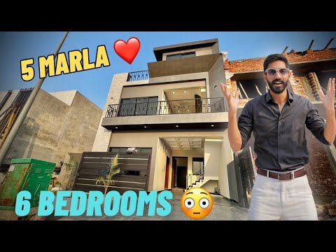 5 Marla UNBELIEVABLE-DESIGNER house with 6 Bedrooms for sale in FMC ISLAMABAD