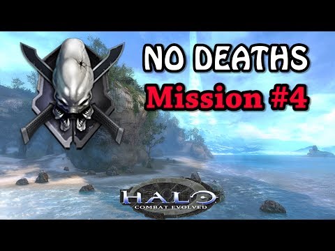HALO CE LEGENDARY NO DEATHS Walkthrough ► Mission #4 The Silent Cartographer