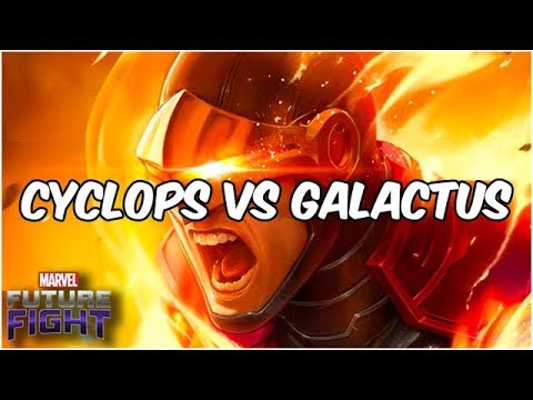 CYCLOPS T3 VS GALACTUS! GOOD & AWFUL TEAMMATES - Marvel Future Fight