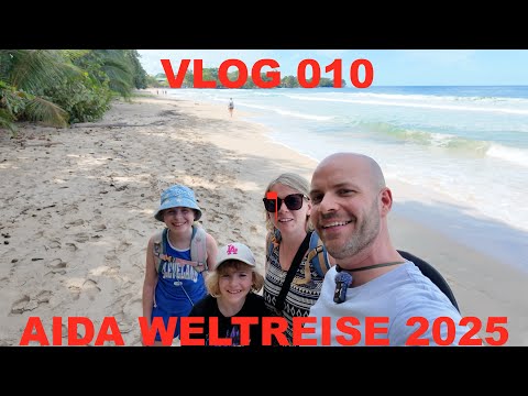 Aida World Cruise 2025 - VLOG 010 - Costa Rica Puerto Limon