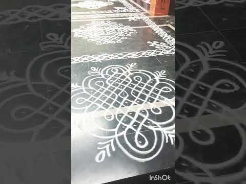 Kolam Festival at #VasaviNagar 🌾☀️#kolam #rangoli #festival #design #muggulu #rangoli #decoration