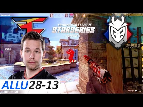 allu 28-13 / G2 vs FaZe / Inferno / CS:GO SL i-League StarSeries S3 Finals
