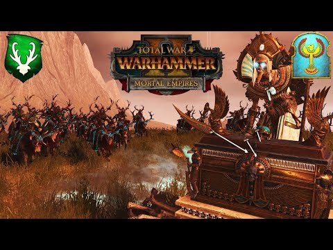 Watching the Way! - Wood Elves vs. Tomb Kings - Total War Warhammer 2 Multiplayer Gameplay