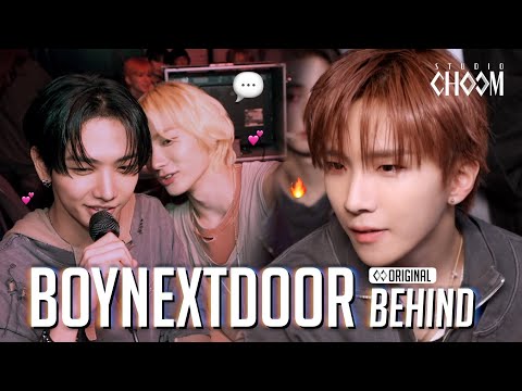 (Behind) BOYNEXTDOOR(보이넥스트도어) 'Hollywood Action' | STUDIO CHOOM ORIGINAL (ENG SUB)