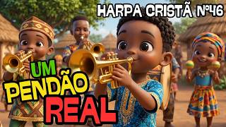 UM PENDÃO REAL — Nº 46 | Harpa Cristã | Hino com Letra | EDUCAÇÃO CRISTÃ ANTIRRACISTA