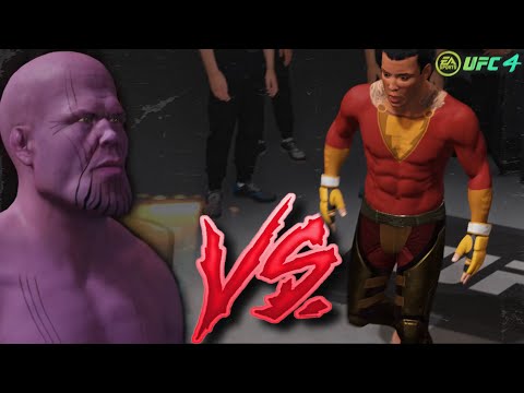 Thanos vs. Shazam - EA Sports UFC 4 - Epic Fight 🥑