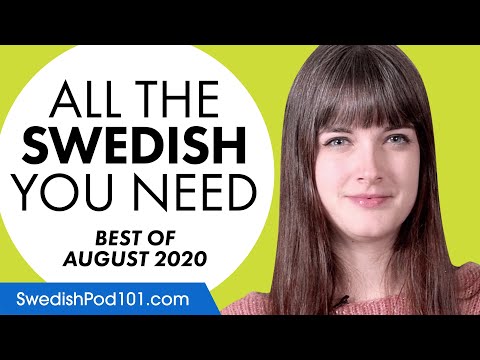 Your Monthly Dose of Swedish - Best of August 2020