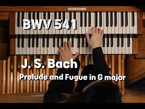 Sofia Korsakova plays J. S. Bach Prelude and Fugue in G major BWV 541
