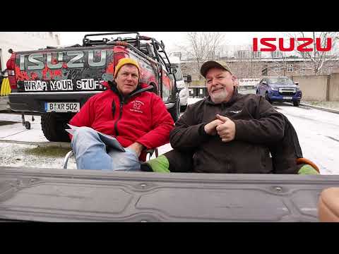 ISUZU D-MAX Nordkap Challenge - Im Winter mit dem serienmäßigen D-MAX zum Anfang der Welt.