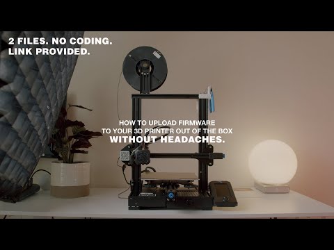 Easiest 3D Printer Firmware on the internet for Ender 3 V2!