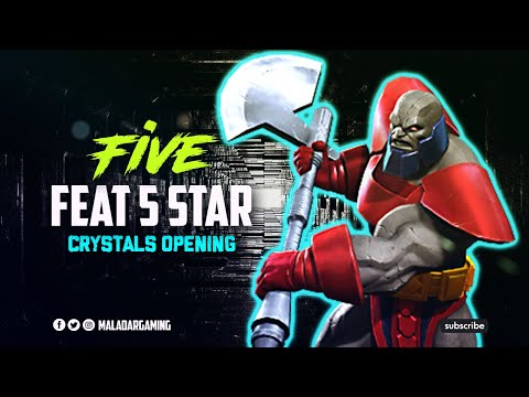 5x Featured 5 Star Crystal Opening - Marvel Contest of Champions