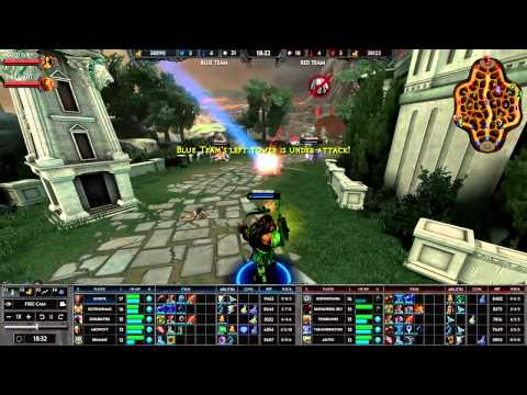 SMITE: Conquest Gameplay - Anhur, Slayer of Enemies (18-0-7!)