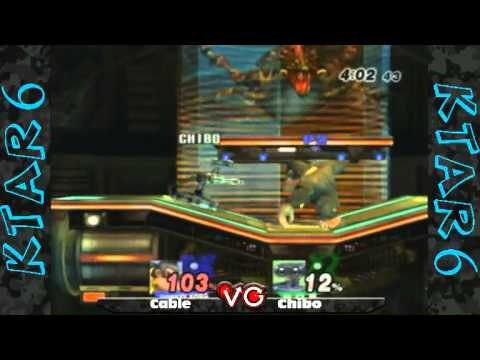 KTAR 6 - Cable (Donkey Kong) Vs. ChiboSempai (R.O.B.) - Bracket - SSBB