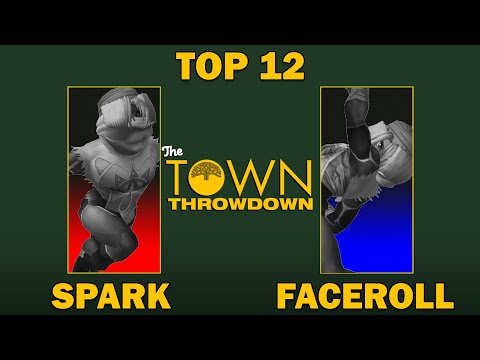Spark (Sheik) vs Faceroll (Sheik) | Top 12 | The Town Throwdown