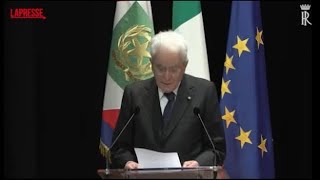 25 aprile, Mattarella: «Il senso della Resistenza è opporsi alla violenza dell'uomo sull'uomo»