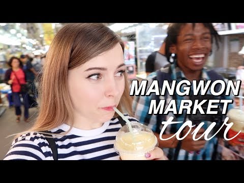 Learning About Korean Food at Korea's Biggest Street Market!